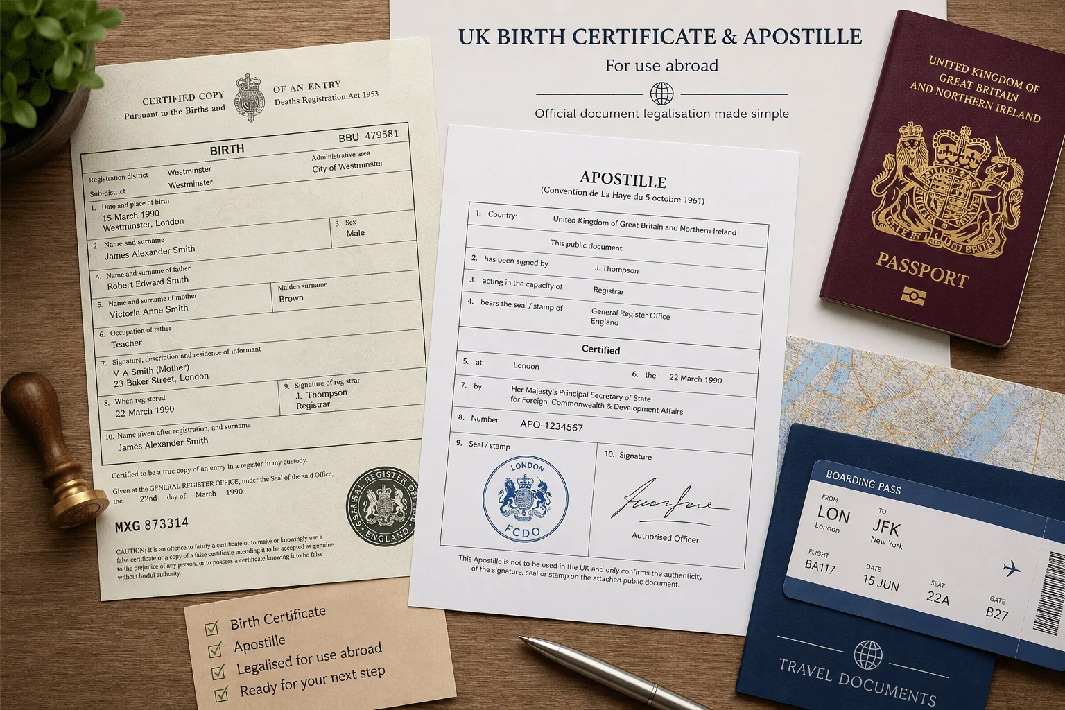 Apostille and Document Legalization Services