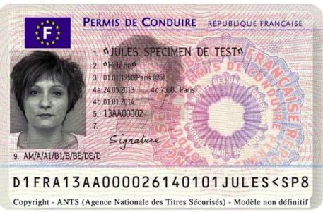 France Permis de Conduire Processing