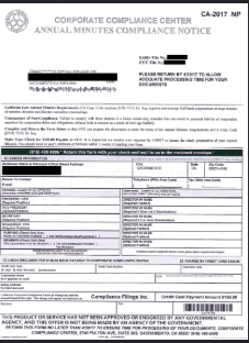 Corporate Compliance Document Service