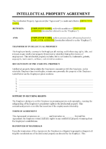 Intellectual Property Document Processing