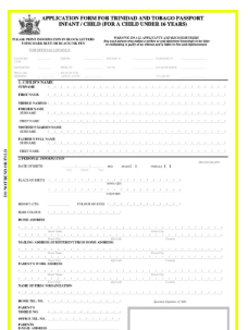 Child Passport Application Processing