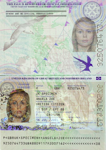 Passport Name Change Processing